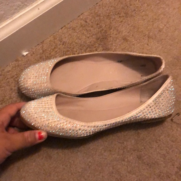 bedazzled flats